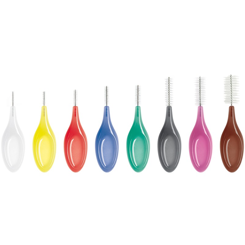 Oral Prevent Interdental Brush Smart Grip 0.50 mm Yellow Pack