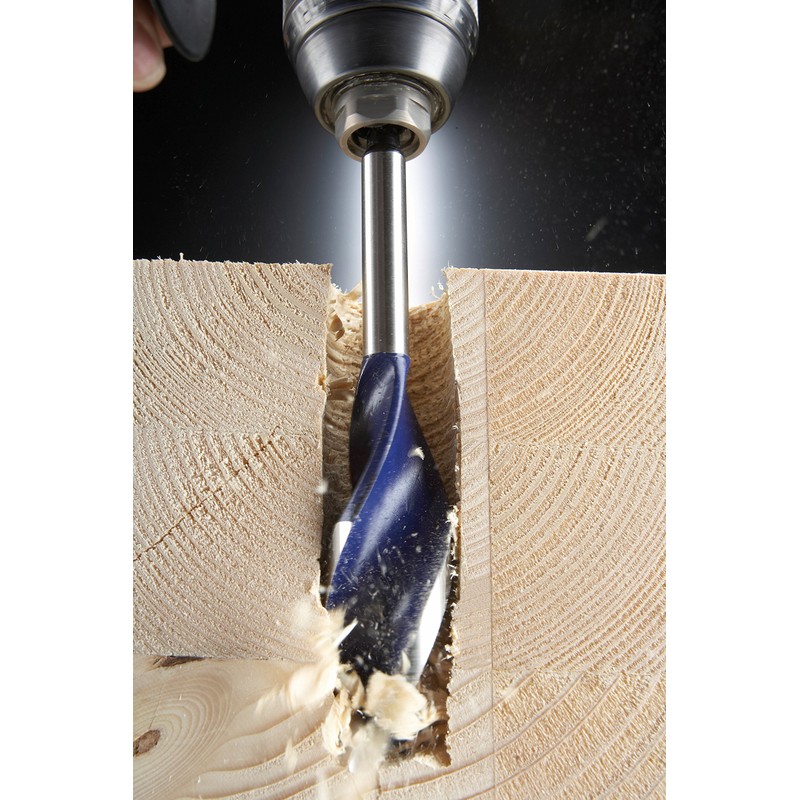 Irwin 10506620 6X-Speed Blue Groove Wood Drill Bit 16mm, IW10506620