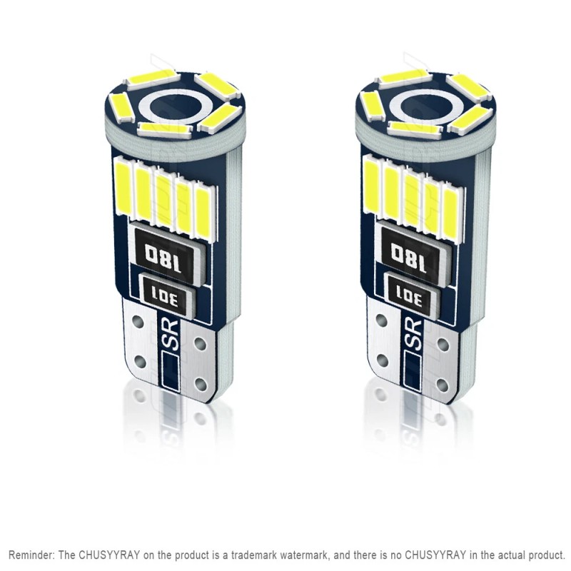 CHUSYYRAY LED White Corner Light Bulbs For 95-97 Toyota Tacoma