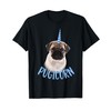 Pugicorn Cute Pug and Unicorn Lover T-Shirt