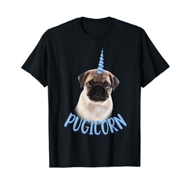 Pugicorn Cute Pug and Unicorn Lover T-Shirt
