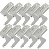Dhuizm 10PCS Universal Cabinet Cupboard Hinge LED Light Sensor Light