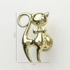 YEZILUU 2 Pack Kitty cat Cabinet knobs Bathroom Drawer knobs