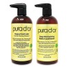 Pura D'or Shampoo y Acondicionador Anti Caída Aceite Argan Etiqueta