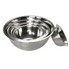 Chef Craft Brushed Mixing Bowl, 2.5-Quart, Stainless Steel