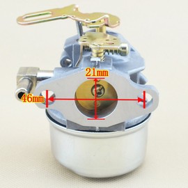 Yingshop Carburetor with Gasket Fuel Filte Line for Tecumseh 632107 632536 640084 640105 640299 632107A 640084A 640084B 640299A 640299B 4HP 5HP HSK40 HSK50 HS50 HSSK40 HSSK50 HSSK55 LH195SA LH195SP