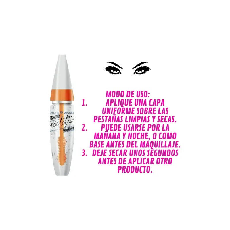3 Pz Rimel Gel Transparente - Serum Para Pestañas Exactitud