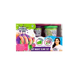 Doctor Squish - Magic Slime Double Set - Green and Purple - 280 Gramos                                                                                
