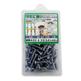 Osato Rust Resistant Concrete Screw Pots, 200 Count (544-010), 4 x 25