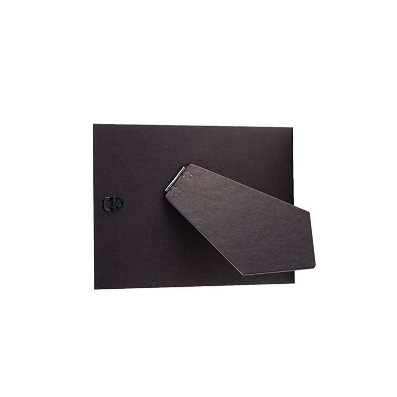 10 Pack of 6x8 Cardboard Easel Backs with 2 Metal