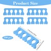 100 Pcs Sponge Toe Separators Soft Finger Separators Premium Pedicure