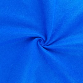 Jtnohx Colour Felt, 1.4mm Thick Craft Felt, 90x90cm Felt Fabric, Soft Felt Meter for Art and Craft Projects (Blue)