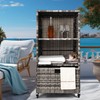 Outdoor Towel Rack for Pool Outdoor Pool Towel Storage Cabinet