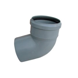 Valsir Polypropylene HTB 125 mm x 87° 30 Inch for Drainpipes, Multi-Colour, Standard