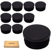 SKIR'CO (10 pcs) Round Tube Inserts 38 mm, Fence Post