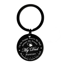 Nimteve Father’s Day Gifts Dad Keyring from Daughter Son Dad Keychain Gifts Christmas Thanksgiving Birthday Gifts for Daddy I Love You Dad Keychain