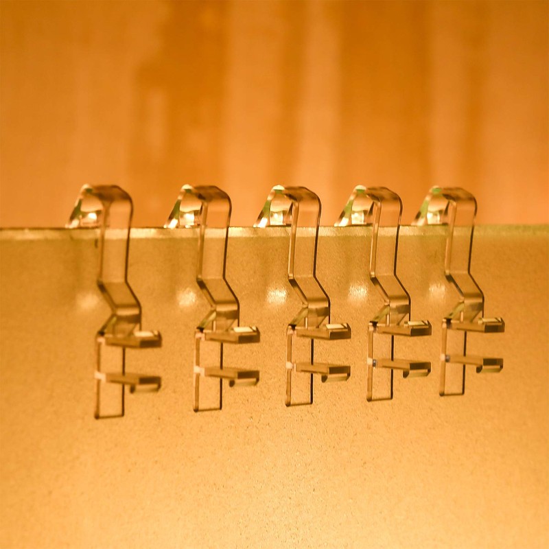 Hidden Valance Clips for Window Blinds Clear Plastic Valance Clips