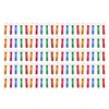 100pcs Bottle Opener Keychain Colorful Aluminum Alloy Can Opener Key