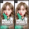 Miseonsen 미쟝센 올뉴 헬로버블 10AB 애쉬베이지x2 노란기없는 발색좋은 셀프염색 Missha