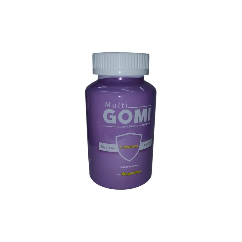 Gomitas Para Descansar Citrato Mag Sabor Berries 60 Gomitas