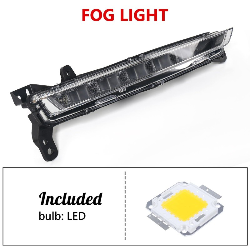 Right Fog Light for Lincoln MKZ 2017-2020 HP5Z13201B HP53-13D272-AB