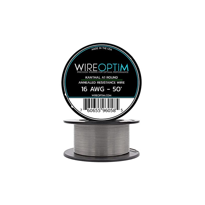 WIREOPTIM - 16 AWG - Kanthal A1 Resistance Wire -