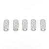 20pcs Hearing Aid Lanyard Clip ABS Portable Transparent Clip Accessory