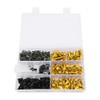 Fairing Bolt Kit,198Pcs/Set Windscreen Fairing Screws M5 M6 Bolts Kit