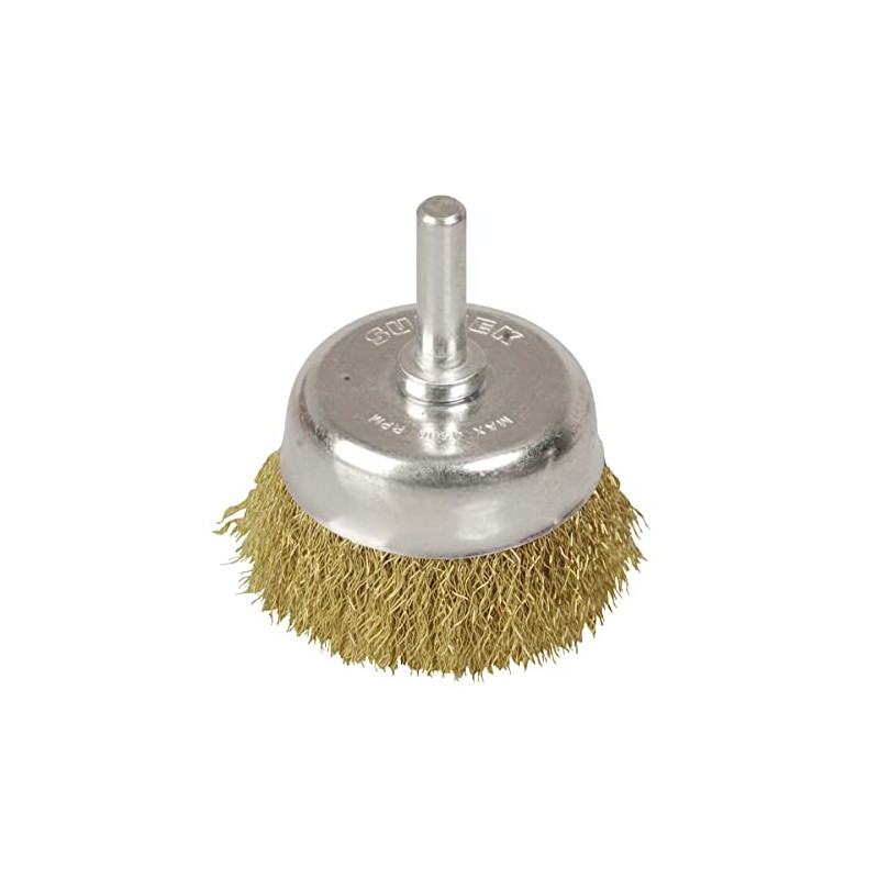 Surtek C580 Carda copa ondulada alambre delgado 2-3/4" x 0.30