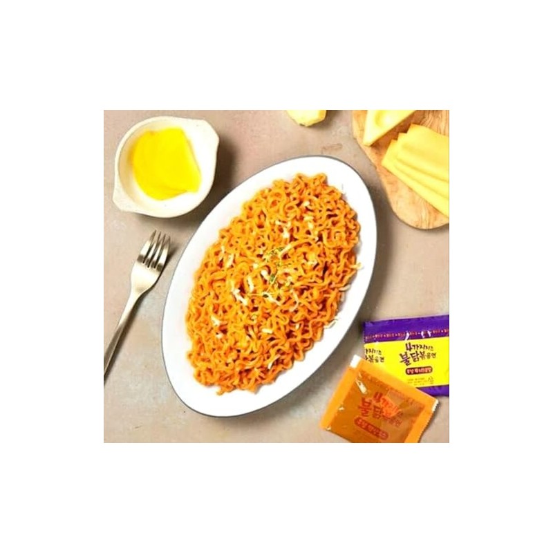 Samyang Buldak Hot Chicken Spicy Ramen Korea Instant Packaged Noodles,4.94