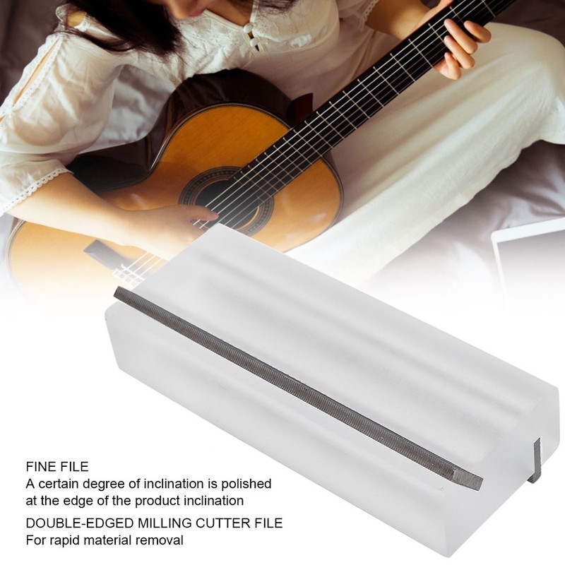 Fret Bevel File 2 In 1 35° 90° Angle Chamfering