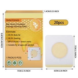 20pcs Bienengift Pflaster Zum Abnehmen Bienengift Pflaster Bienengift Lymphdrainage Schlankheitspflaster Bienengift Pflaster Zum Abnehmen Lymphdrainage Schlankheitspflaster Bienengift Abnehmpflaster
