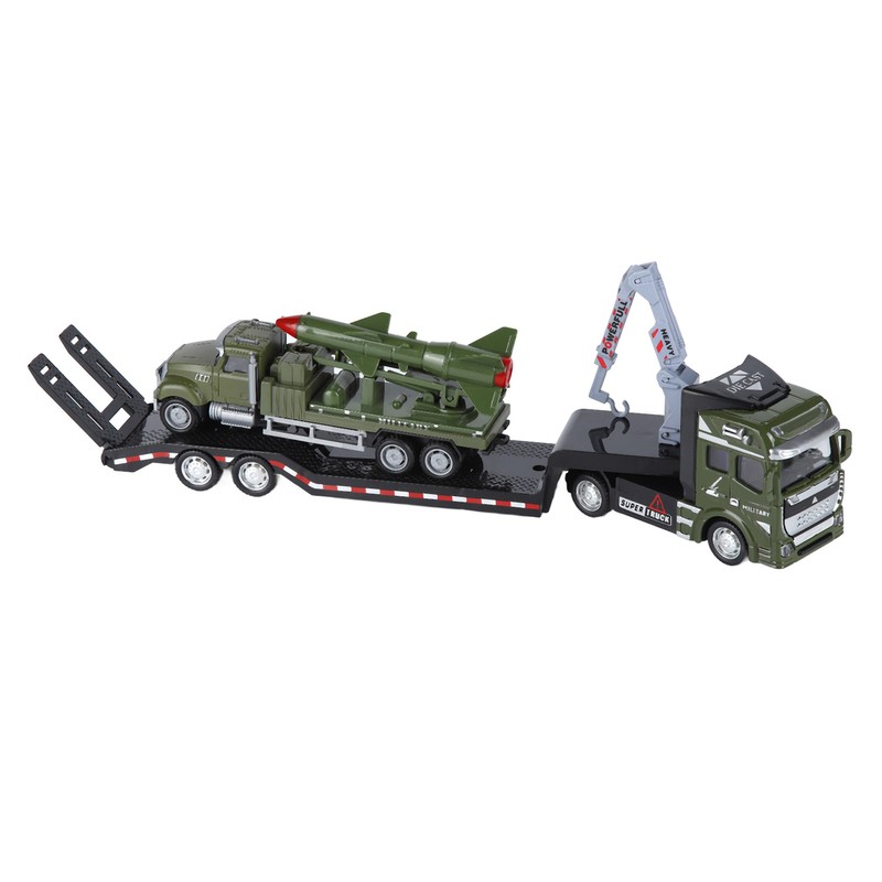 1:50 Tow Truck Toy Alloy Pull Back Car Highly Simulation