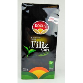 Dogus Exclusive Turkish Black Tea Series (Karadeniz Black Filiz Tea 16.9 Oz / 500 Gr , Single Pack )