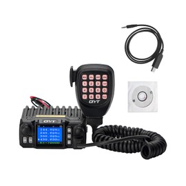QYT KT-7900D Mobile Ham Radio Two Way Radio,Ham Radio Base Station,200 Channels,with CTCSS and DSC,Supports UHF Scanning,DTMF Technology and Exteral Speaker/PTT - for Self-Driving,Ranches,Overlanding