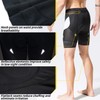Souke Sports Men’s 4D Padded Cycling Shorts - Breathable &