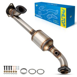 PHILTOP Stainless Steel Catalytic Converter Replacment for 2003-2010 4Runner 4.0L, 2007-2012 FJ Cruiser, 2011-2012 4Runner，642192,53623 High Flow Catalytic Converter(EPA Compliant)