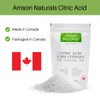 Amson Naturals Citric Acid 1lb /454 g/ 16oz C100% Pure