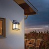 OUGETHER Solar Wall Lights Outdoor, Wireless Dusk to Dawn Porch