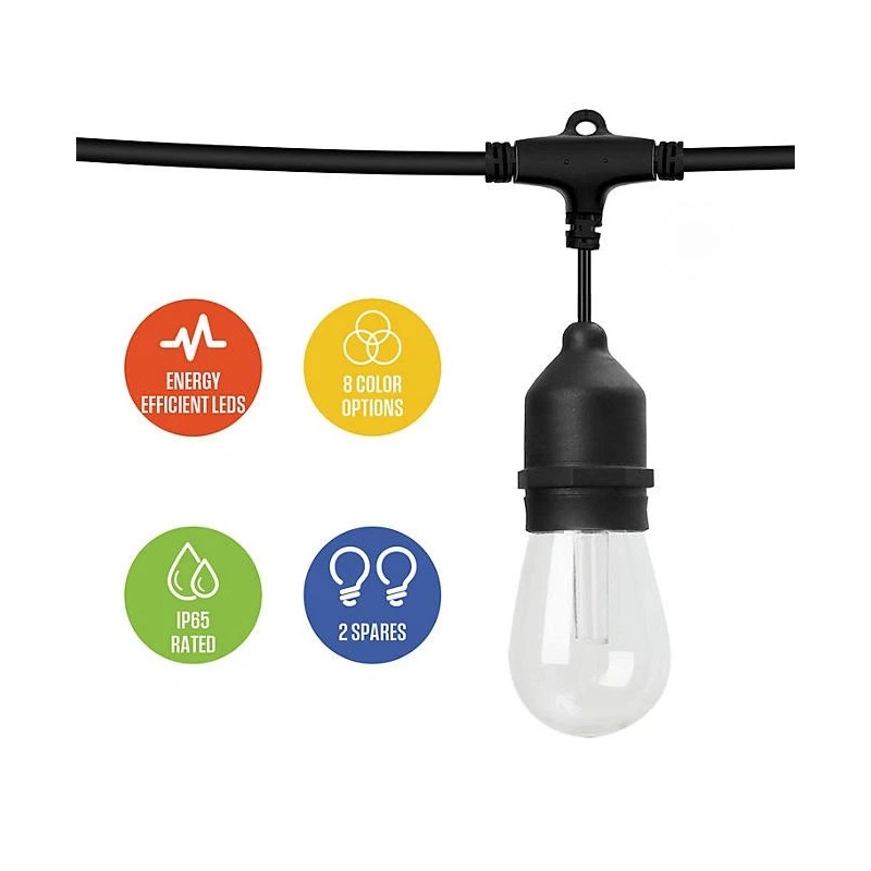 Westinghouse 24 Bulb Color Changing String Light 48 Foot