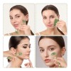 3pzs Belleza Facial Masaje Jade Rodillo De Cuarzo Guasha