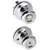 Kwikset 300T-26 Tylo Privacy Knob, Chrome/Polished Chrome