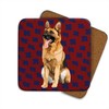German Shepherd Coaster Set by Artist Leslie Gerry - Set