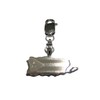 Puerto Rico Map Shape and Flag Design Pendant Zipper Pull