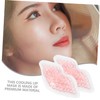 FOMIYES 3pcs Gel Lip Masks Cooling Lip Pads Comfortable Cold