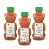 Kevala Organic Raw Unfiltered Honey Bear, 11.5 oz (3 Pack)