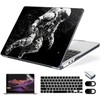 MecBevia Compatible with MacBook Air 13.6 inch Case M3 M2
