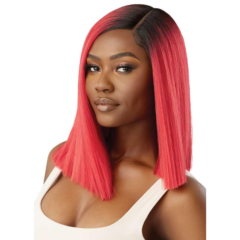 Outre Lace Front Wig - Fleur (DR4/ROSE GOLD)