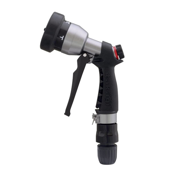 Takagi QG556 Watering Nozzle, Tough Gear Metal FA, Ordinary Hose,