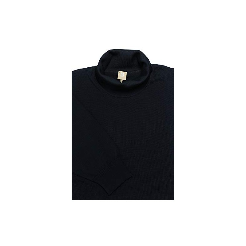 MAERZ jumper turtle neck merino superwash navy blue 490600-399, 72